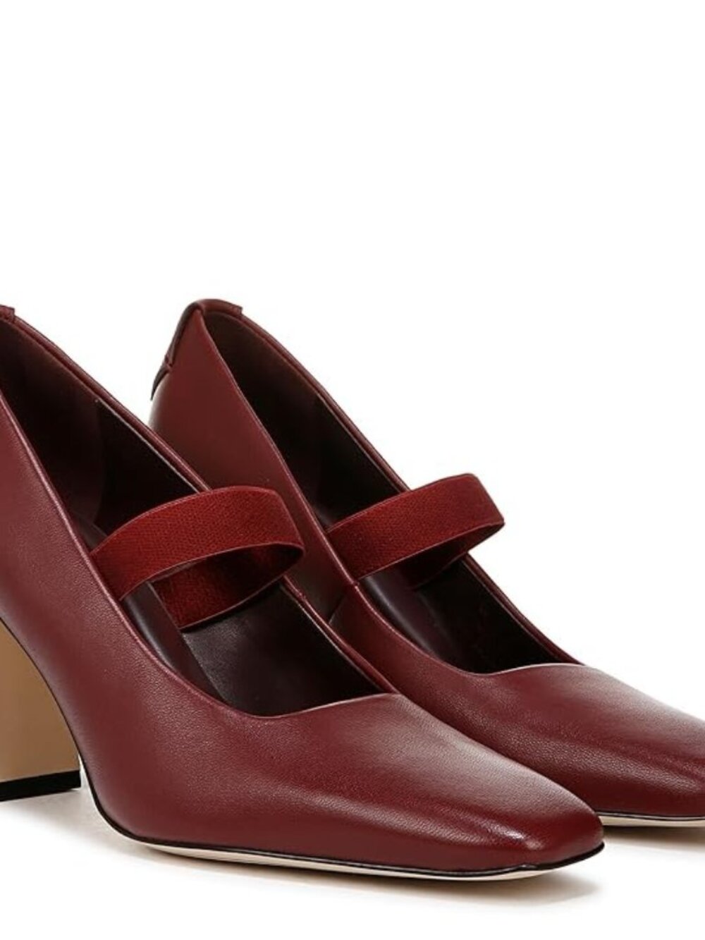 Franco Sarto Flexa Bria Women's 9 Shoes Berry Red Leather Heels 50% off Retail